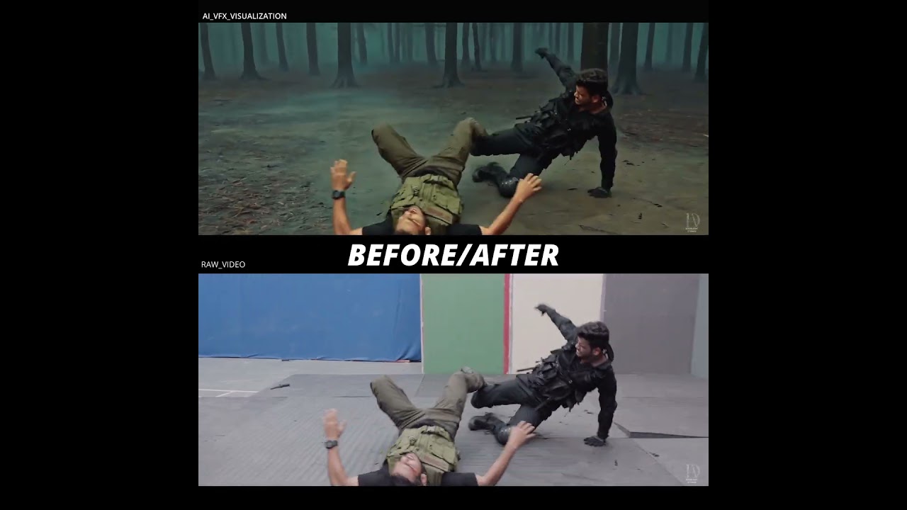 AI VFX Breakdown: Before & After