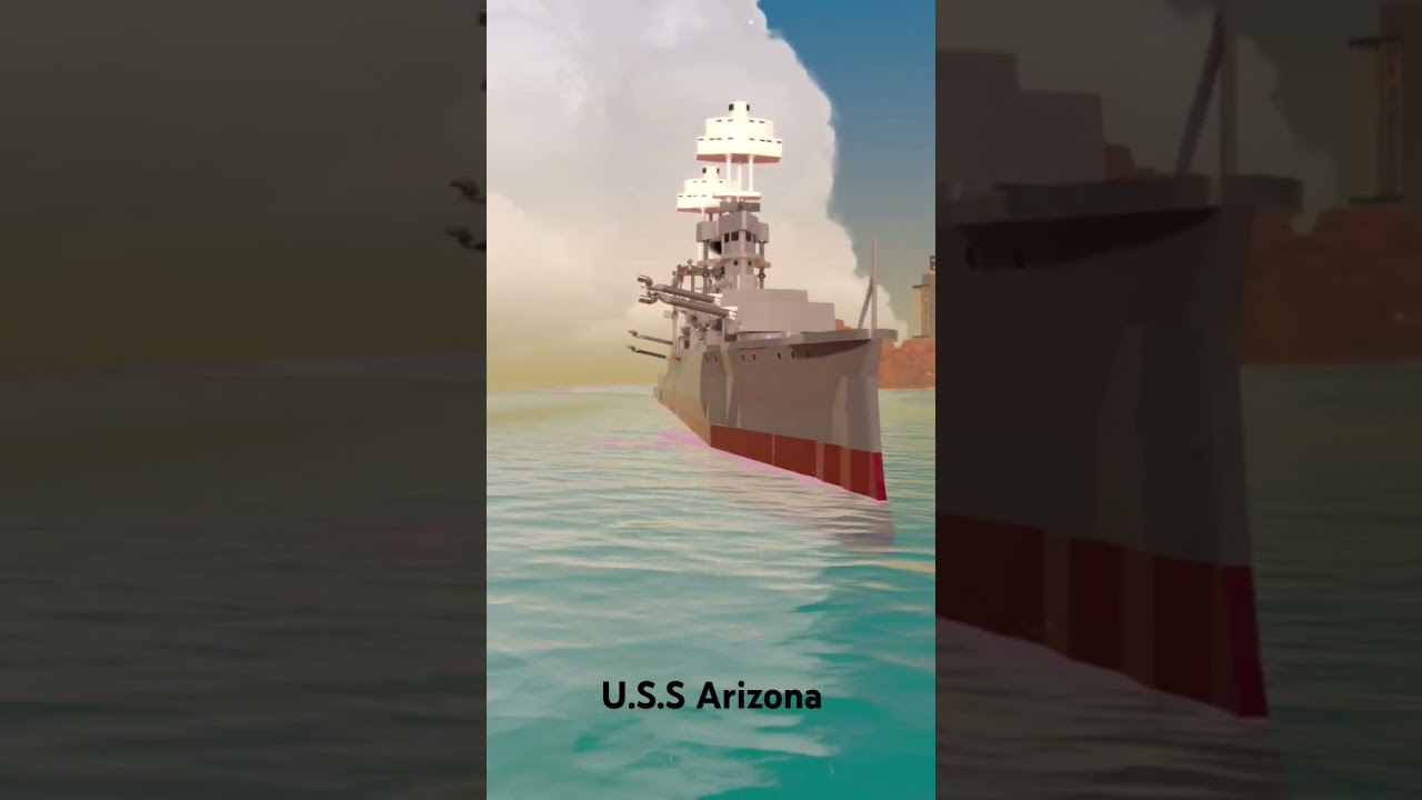 U.S.S Arizona GIANT #trailmakers #shorts