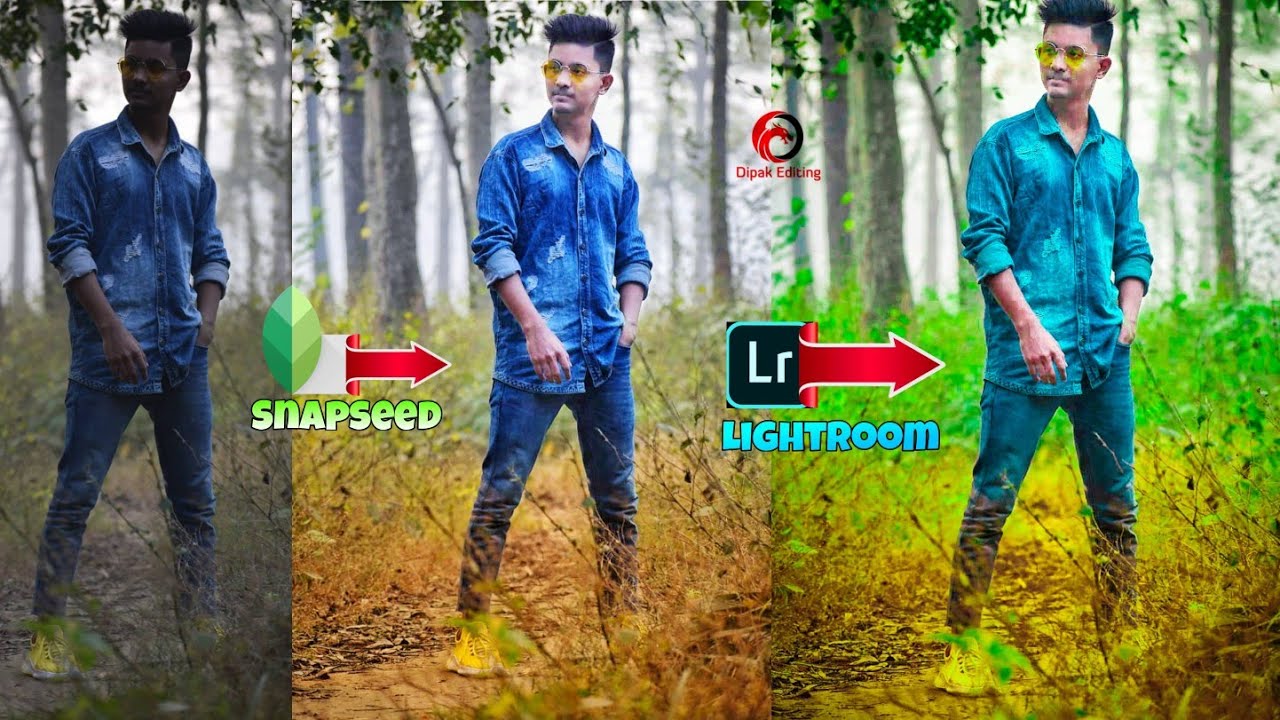 How To White Skin Face in Using Snapseed & Lightroom | Lightroom Colour Grading Tutorial #photoedit