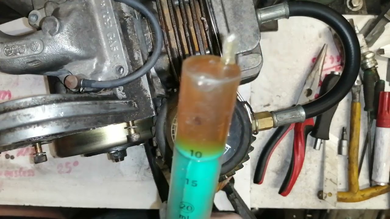 Motorschaden!Kompressionsmessung!Pegasus Sky 50! Nach meiner Reparatur.
