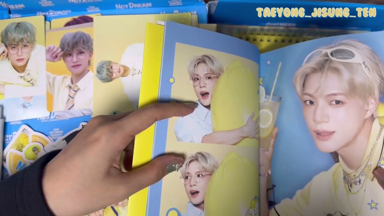 [#unboxing] 엔시티 드림 시즌그리팅 2026 하나하나 살펴보기