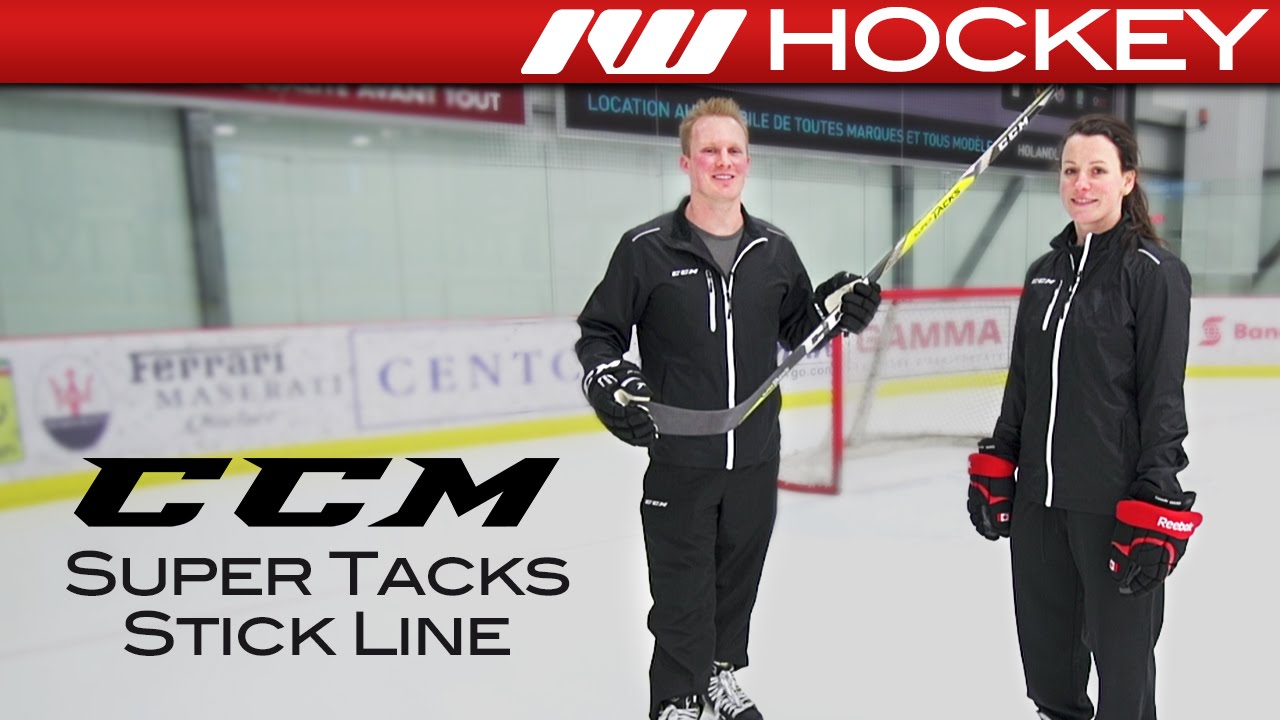 CCM Super Tacks Stick Line On-Ice Insight