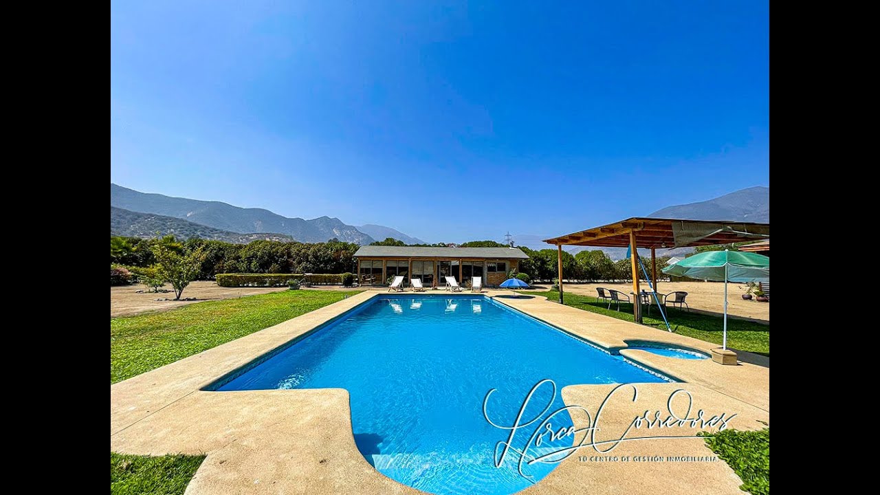 Parcela con piscina Olmue, Chile