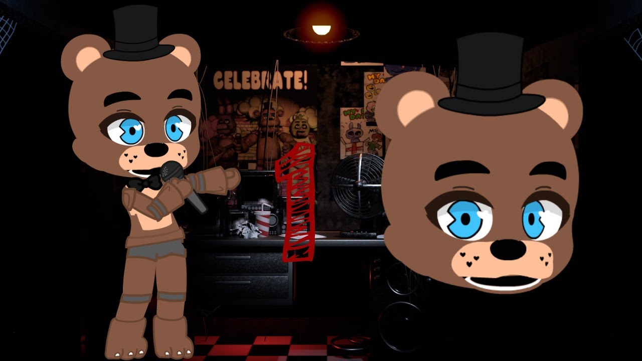 How To Make || Freddy Fazbear || F.N.A.F 1 || Gacha Club Tutorial