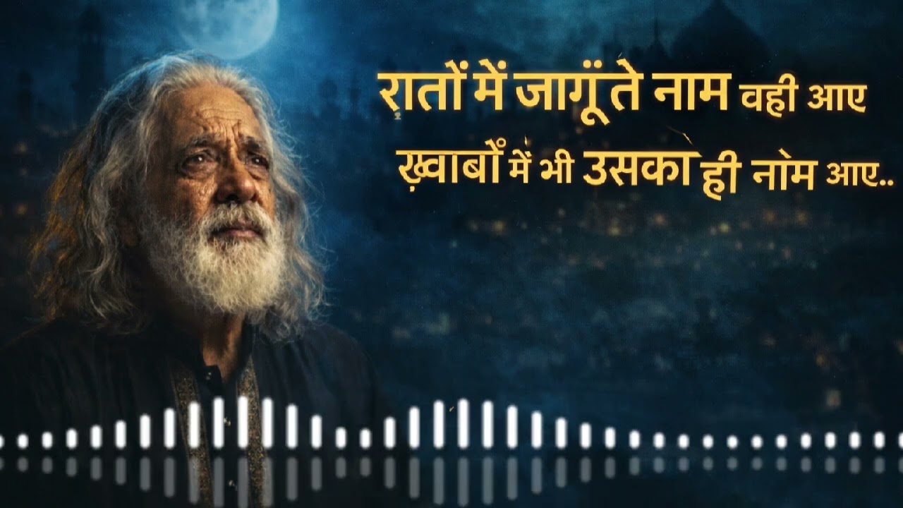 🌙 रातों में जागूँ तो नाम वही आए | दर्द भरी सूफी कव्वाली 2026