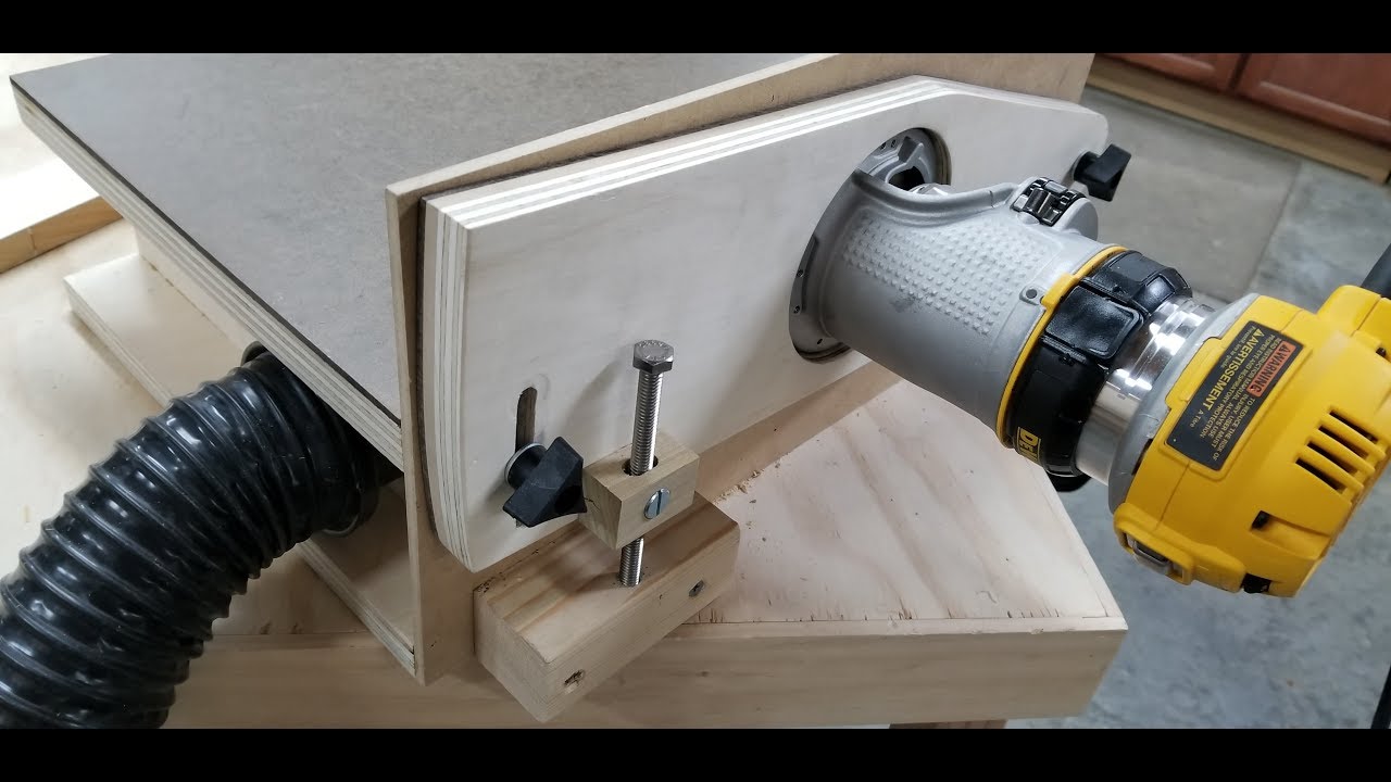 How to Add a Micro Adjuster to the  Horizontal Router Table