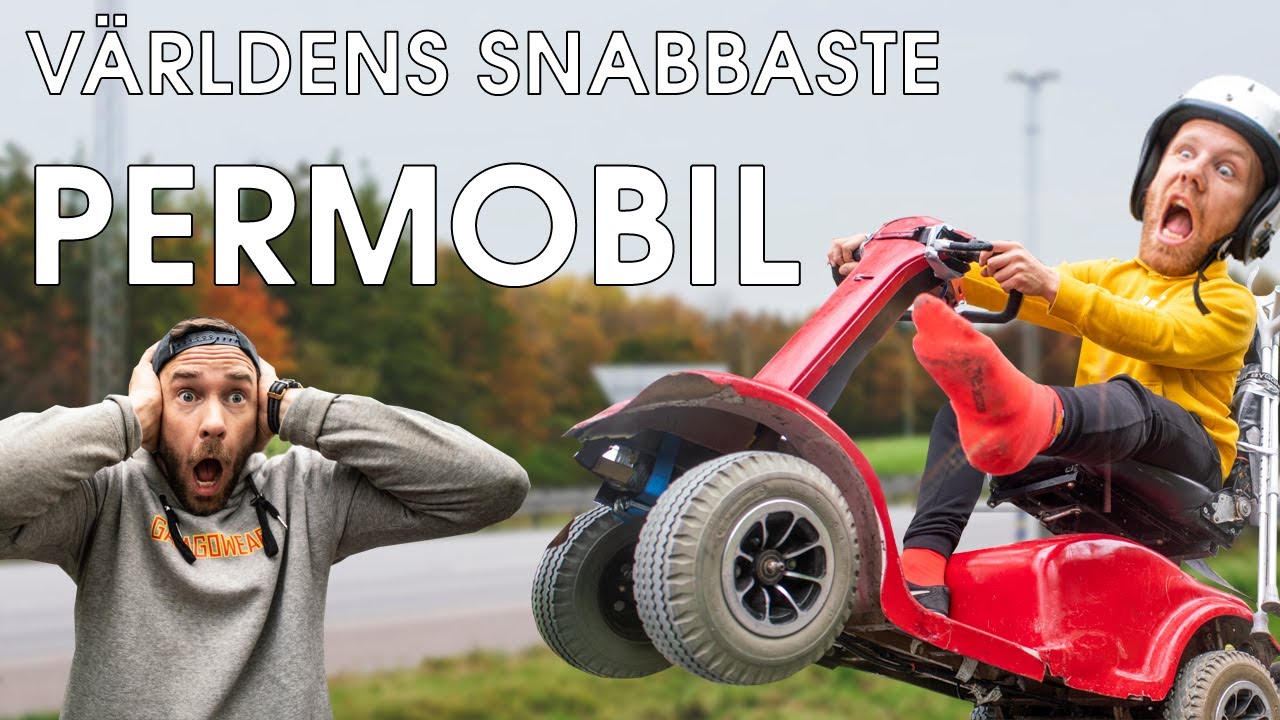 Rackartygarna - MARTIN KÖR VÄRLDENS SNABBASTE PERMOBIL