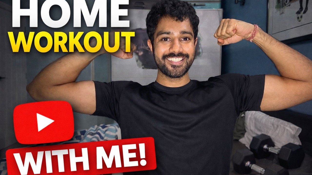 Home Workout With Me | SneakPeakWithShubham