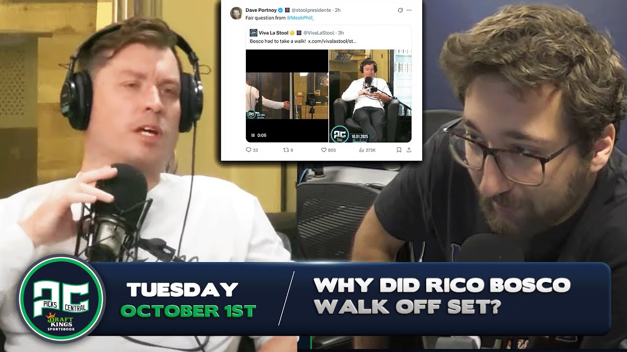Why Did Rico Bosco Walk Off Set? | Wednesday, October 1st, 2025