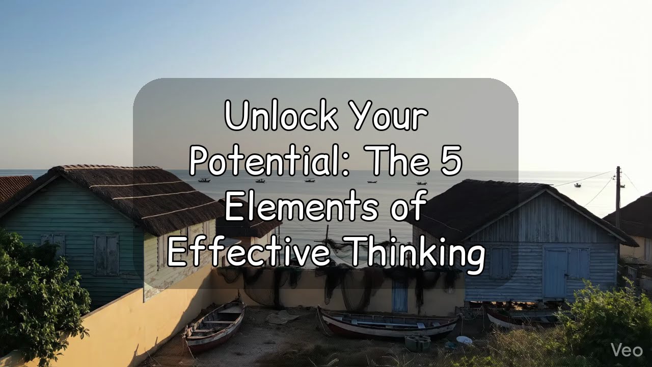 Unlock Your Potential: The 5 Elements of Effective Thinking