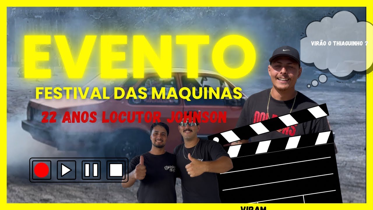 Festival das máquinas #borrachão até cair a roda 🤯