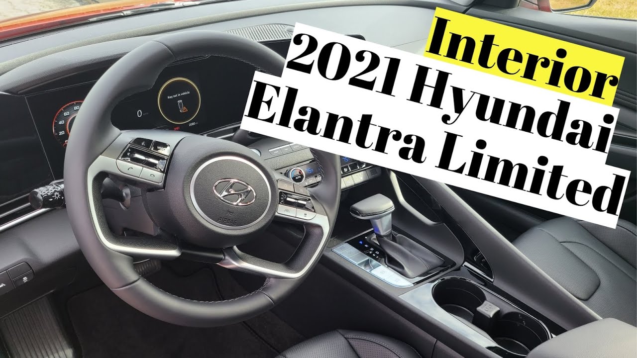 2021 Hyundai Elantra Limited Interior