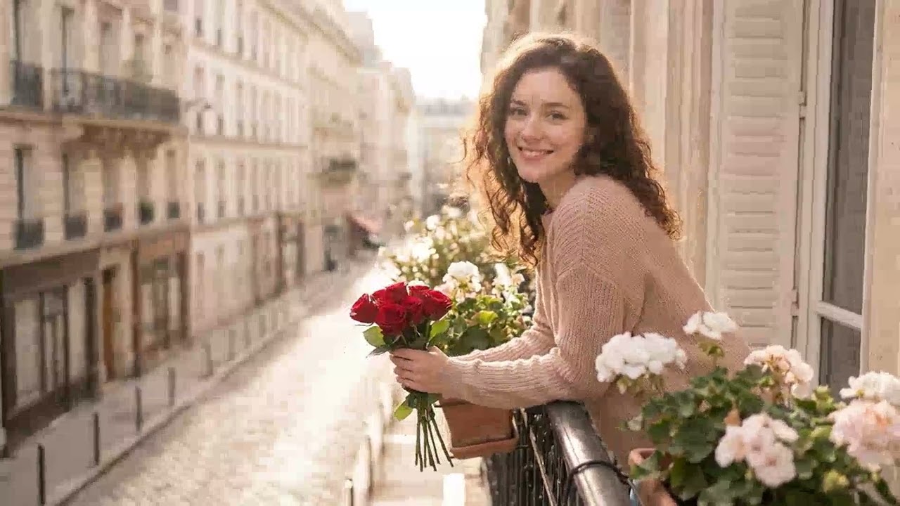 French Café Music – Peaceful Morning Serenity - La Rose Chantee