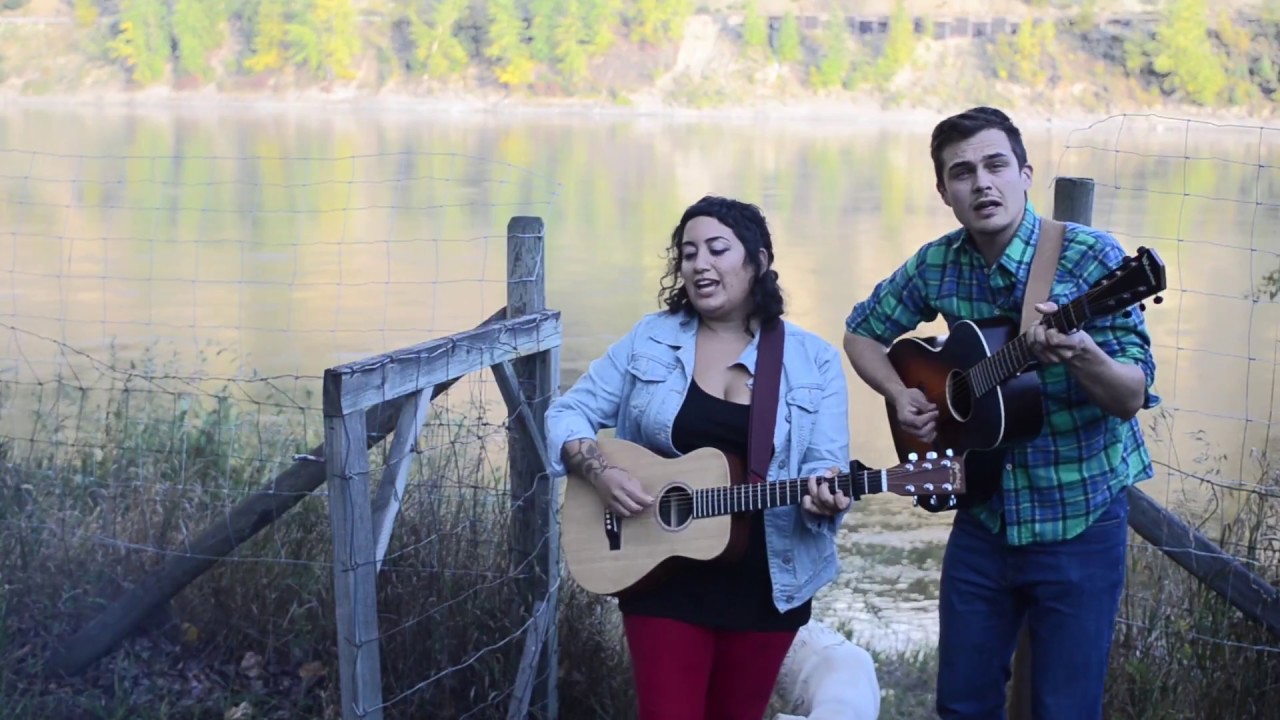 Winona Wilde and Fake Countryman by the Fraser RIver