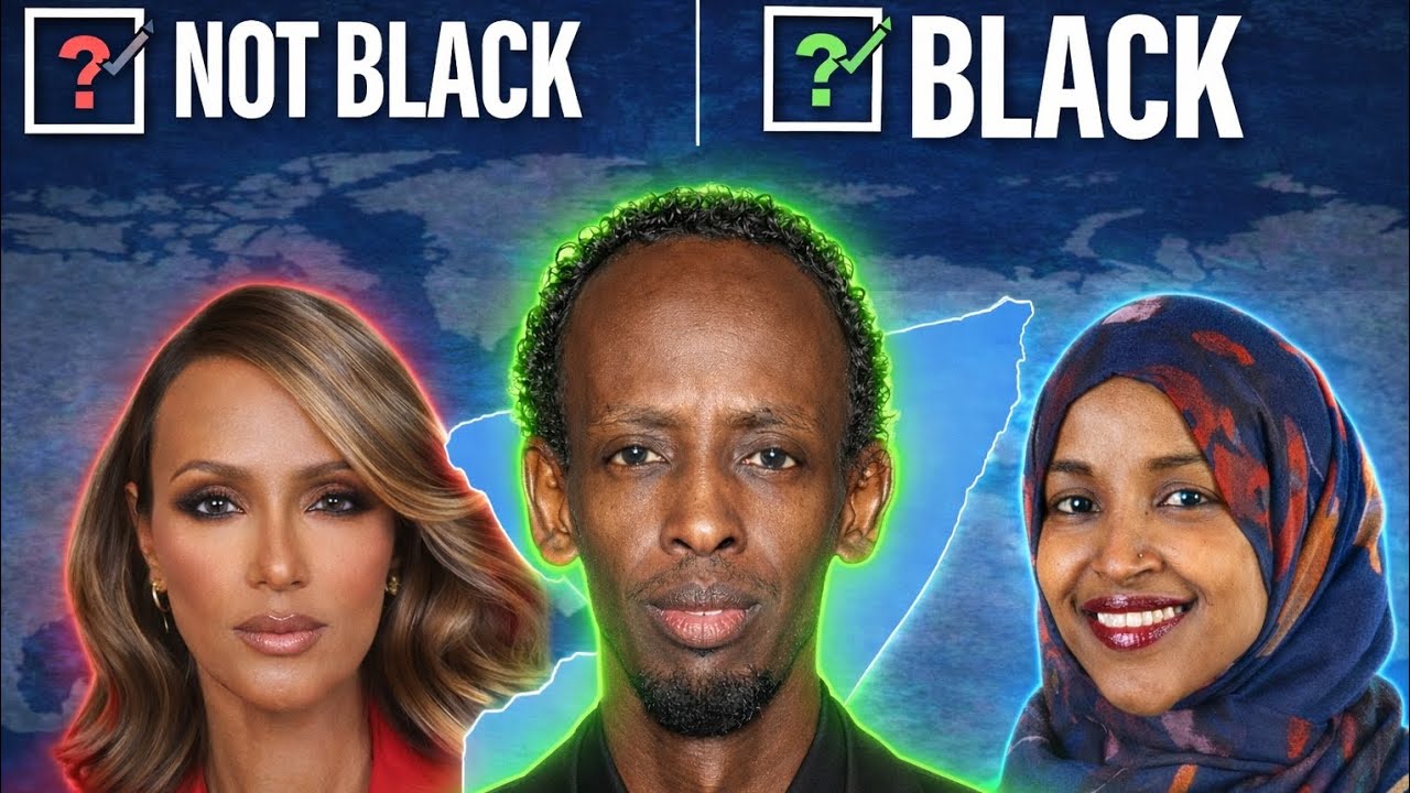 Black or Not Black? The Somali Identity Debate Barkhad Abdi | Ilhan Omar | Iman Abdulmajid | Mursal