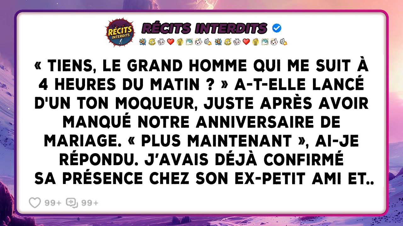 Elle S'est Moquée De Moi Pour L'avoir Surveillée À 4h Du Matin, Au Lever Du Jour, Ses Valises...