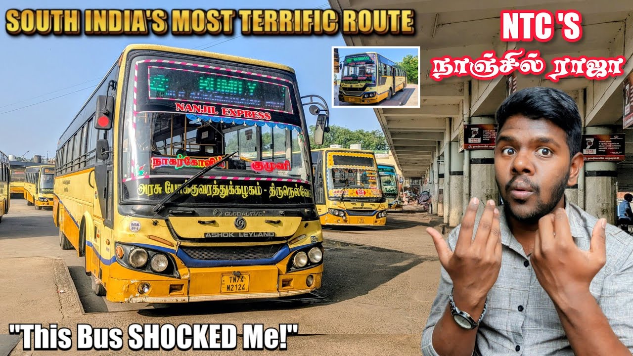 TN 74 🔥 NTC|வெறித்தனமான பயணம் 🤯 NAGERCOIL TO KUMILY BUS TRAVEL|