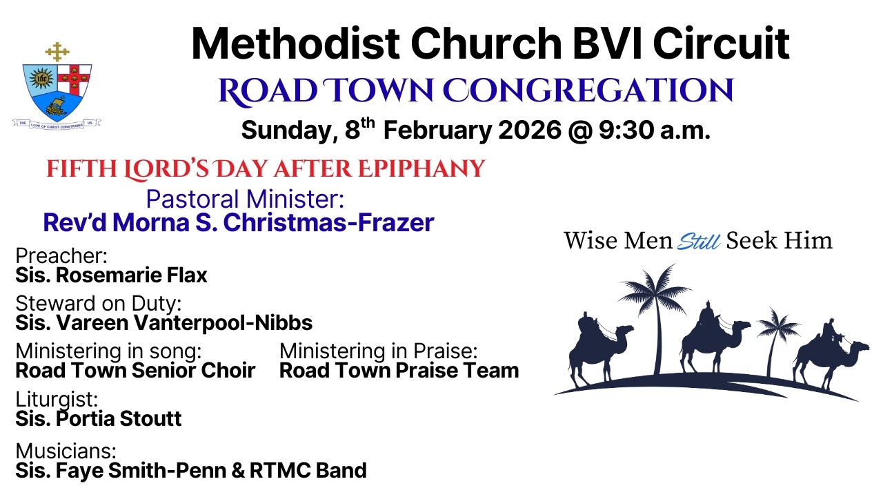 Road Town Methodist Church - Fifth Lord's Day After Epiphany Worship Service