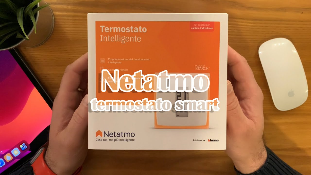 Netatmo termostato smart compatibile con  Apple HomeKit
