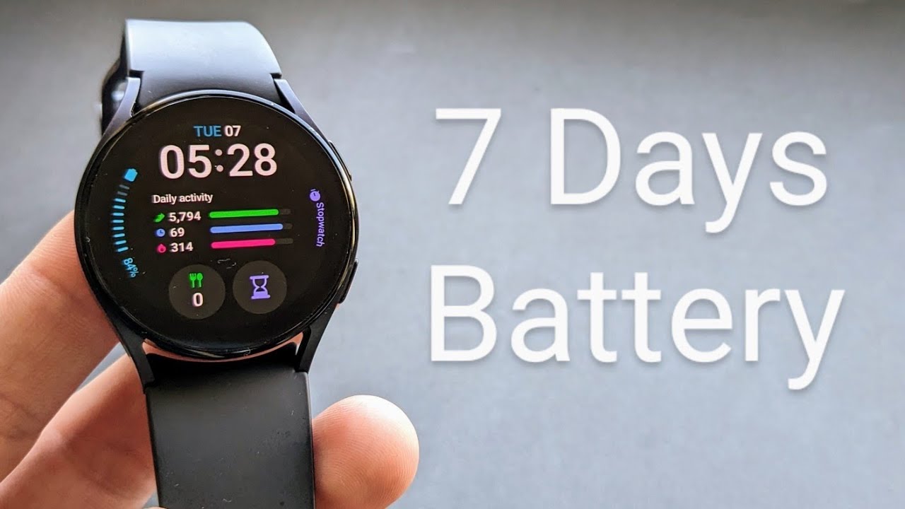Как увеличить время работы батареи Samsung Galaxy Watch 6 / 5