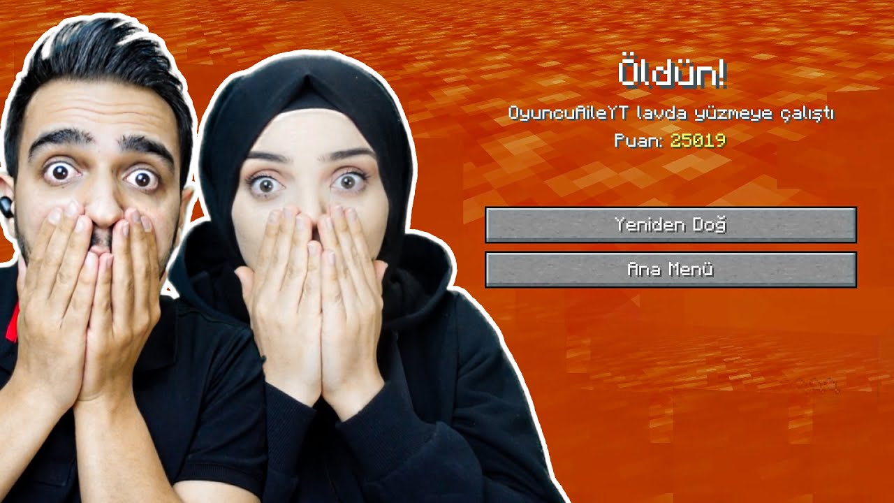 PANDA GETİRİRKEN LAVA DÜŞTÜK ! ÖLDÜK ! 😱 MİNECRAFT 36.Bölüm