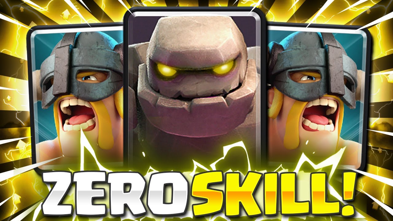 IMPOSSIBLE TO STOP THIS!! BEST GOLEM DECK DOMINATES CLASH ROYALE!! 🏆