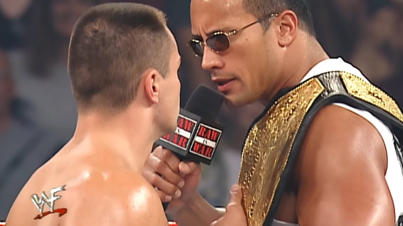 The Rock, Little Booker T, & Lance Storm Segment Part 2 - RAW IS WAR!