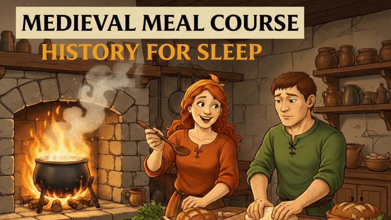 A peasant's dinner in the Middle Ages | Boring History for Sleep