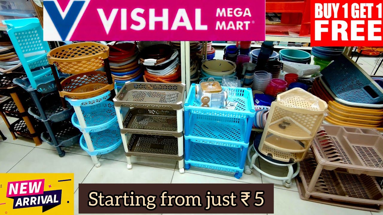 Dmart Vishal martclearance sale upto 80%off, buy1get1 offers starts ₹9, cheapest &useful kitchenware