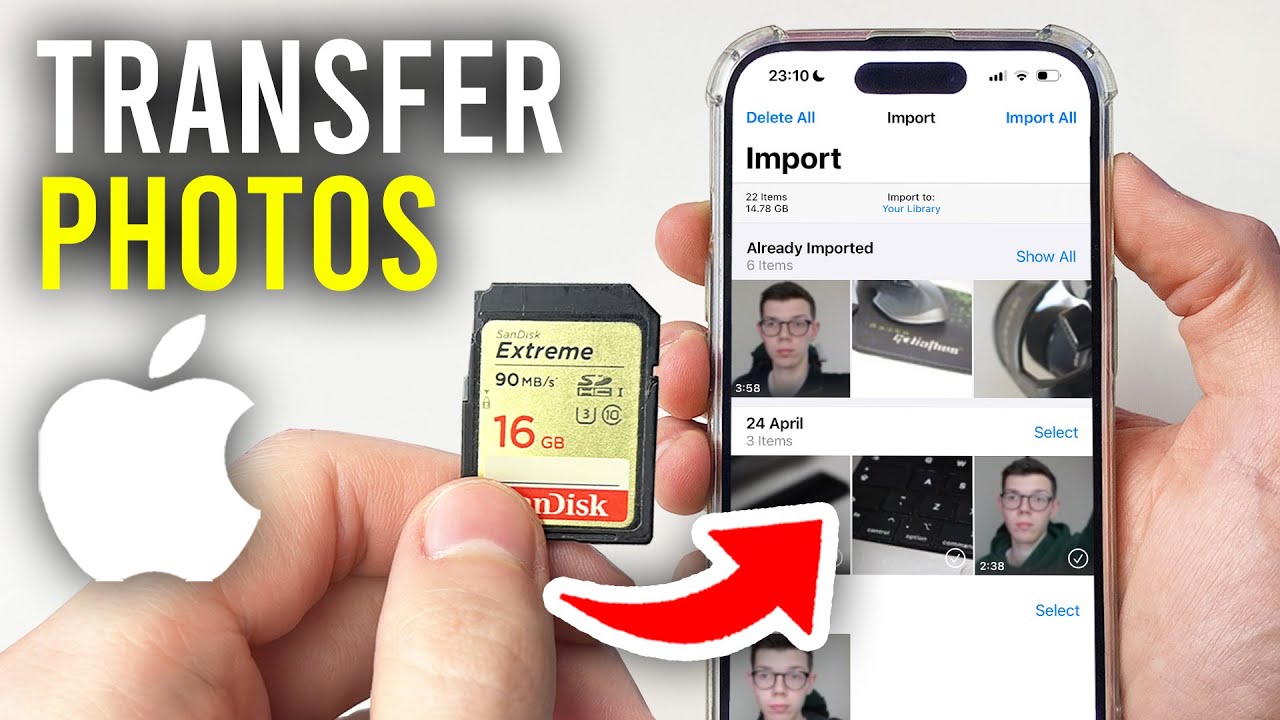 How To Transfer Photos From SD Card To iPhone - Full Guide