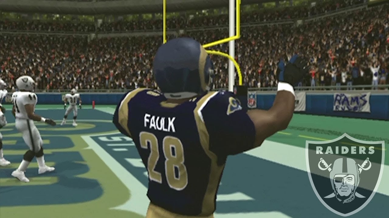 Madden 2003 Franchise Raiders vs Rams (Greatest show on turf!)