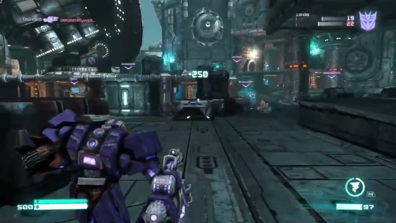 Transformers Fall Of Cybertron: Titan SMASH! | 12-5 Team Deathmatch Multiplayer Gameplay (PC)