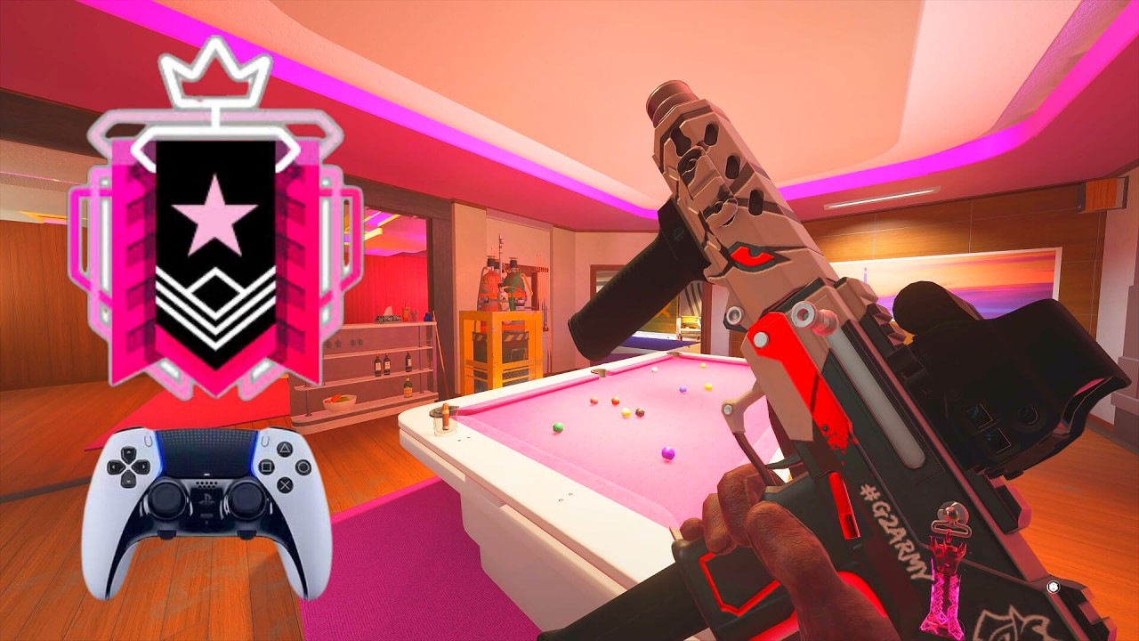 THE #1 MOST AGGRESSIVE CONTROLLER CHAMPION ON THE NEW SEASON OF RAINBOW SIX SIEGE