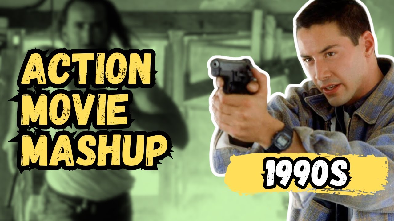 1990s ACTION MOVIE MASHUP | “Kiss from a Rose” - Seal 🌹