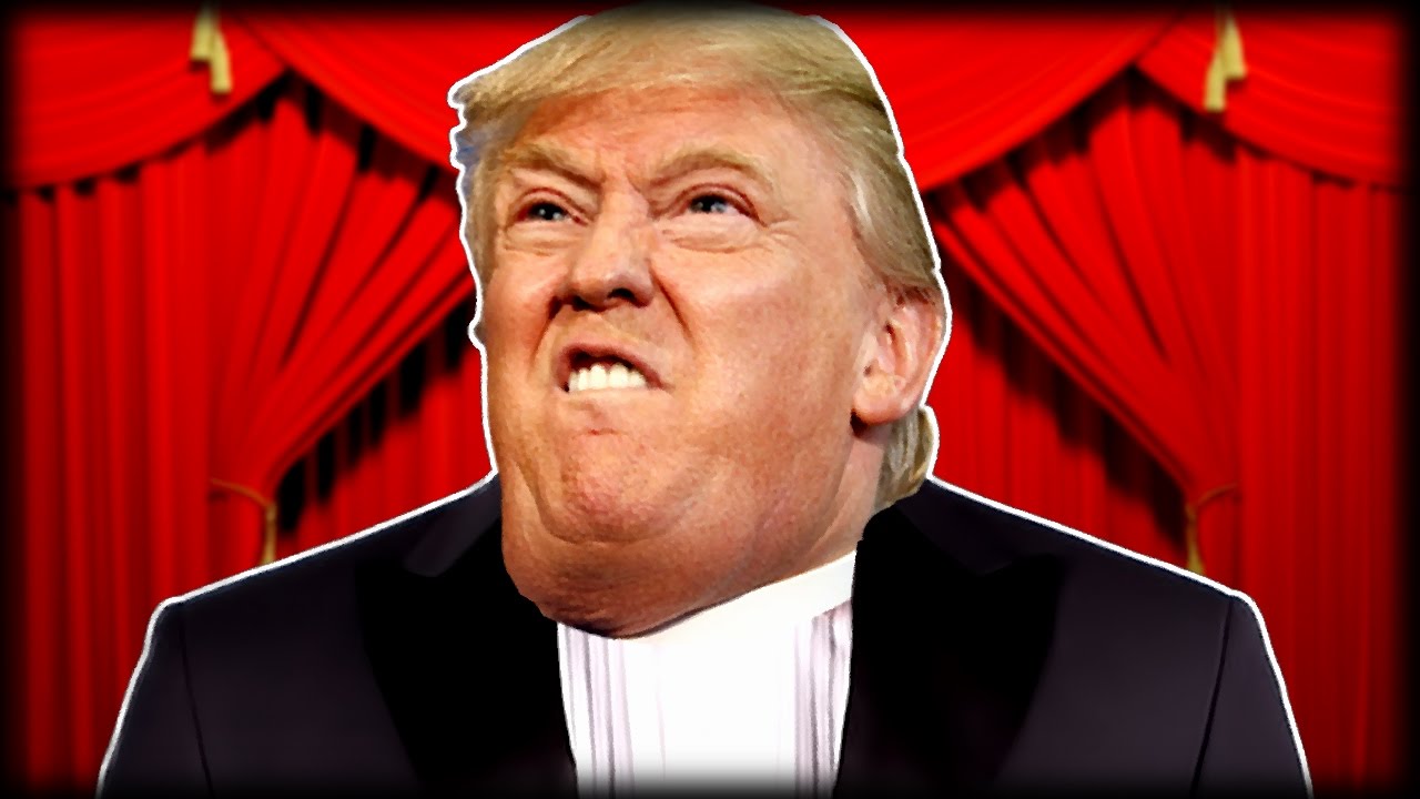 DONALD TRUMP INS GESICHT TRETEN !!