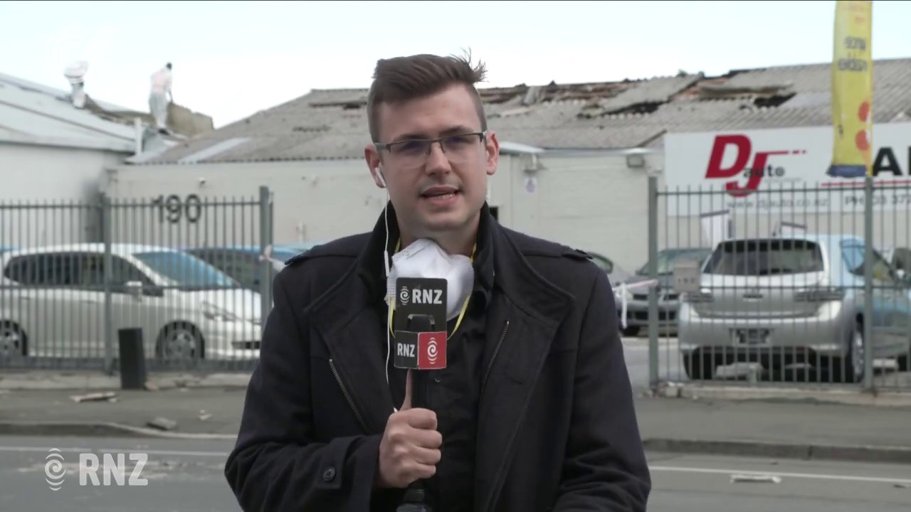 Tornado tears up roofs in Christchurch