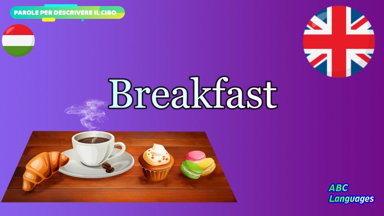 Impara i PASTI in Inglese e Parole per descrivere il CIBO - Learn English