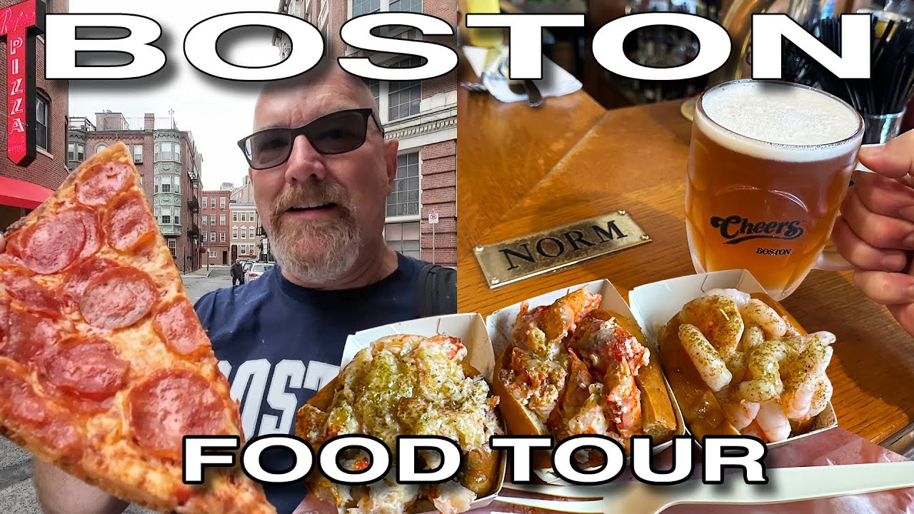 Regina Pizzeria, Cheers and Lukes Lobster • Boston Food Tour (Part 2)