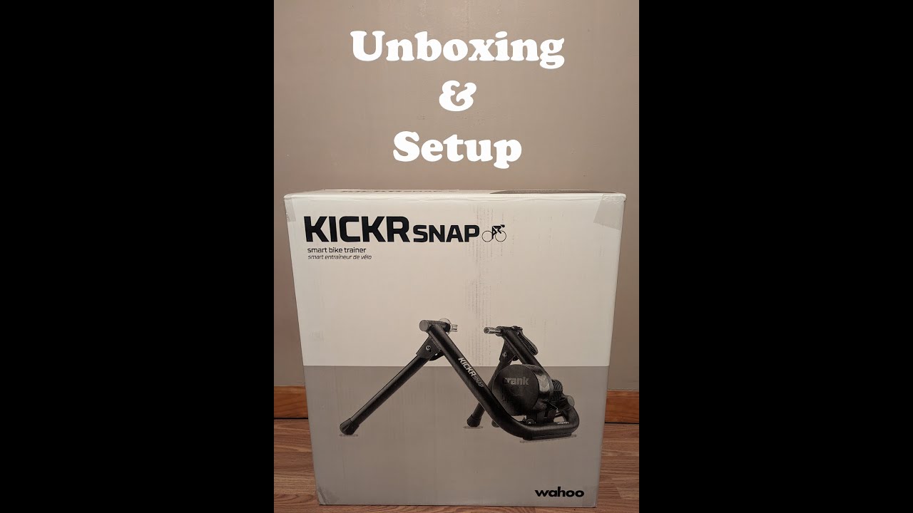 Wahoo Kickr Snap Unboxing, Setup, and Connecting to Zwift -A Beginners Guide to Cycling Indoors