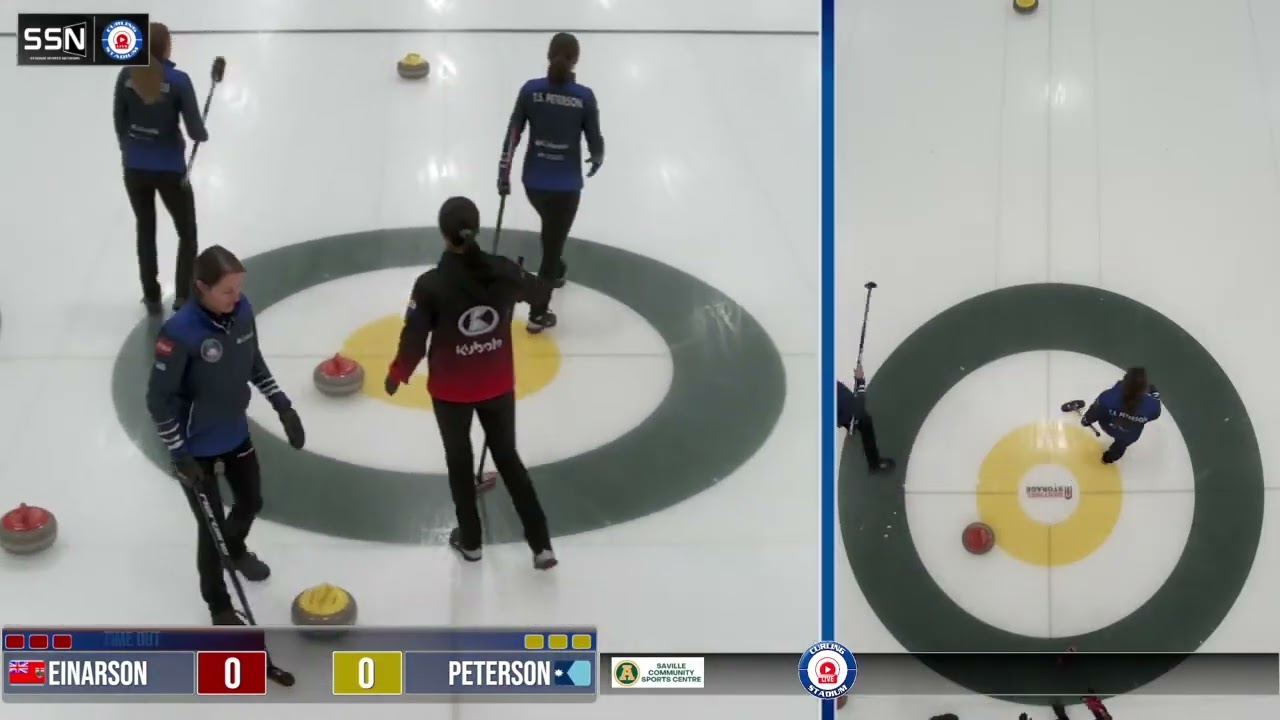 FEATURE  Kerri Einarson vs  Tabitha Peterson   Draw 8   Saville Shootout 9