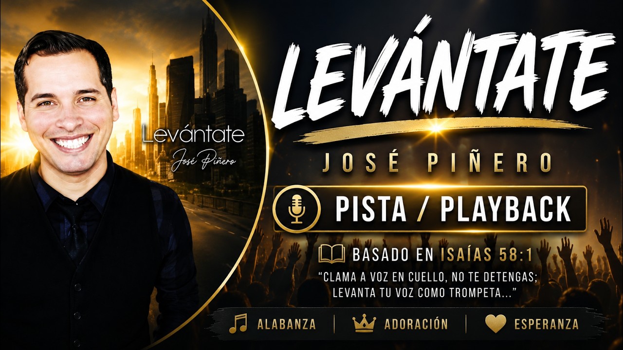 Levántate/José Piñero/demo-pista #musicacristiana #musicaadventista #levantate #musicaesperanza