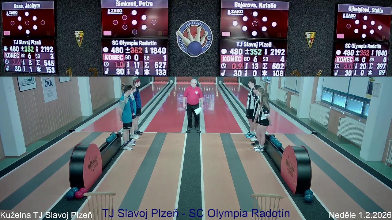 TJ Slavoj Plzeň - SC Olympia Radotín (1. KLD A 2025/26 - 15. kolo)