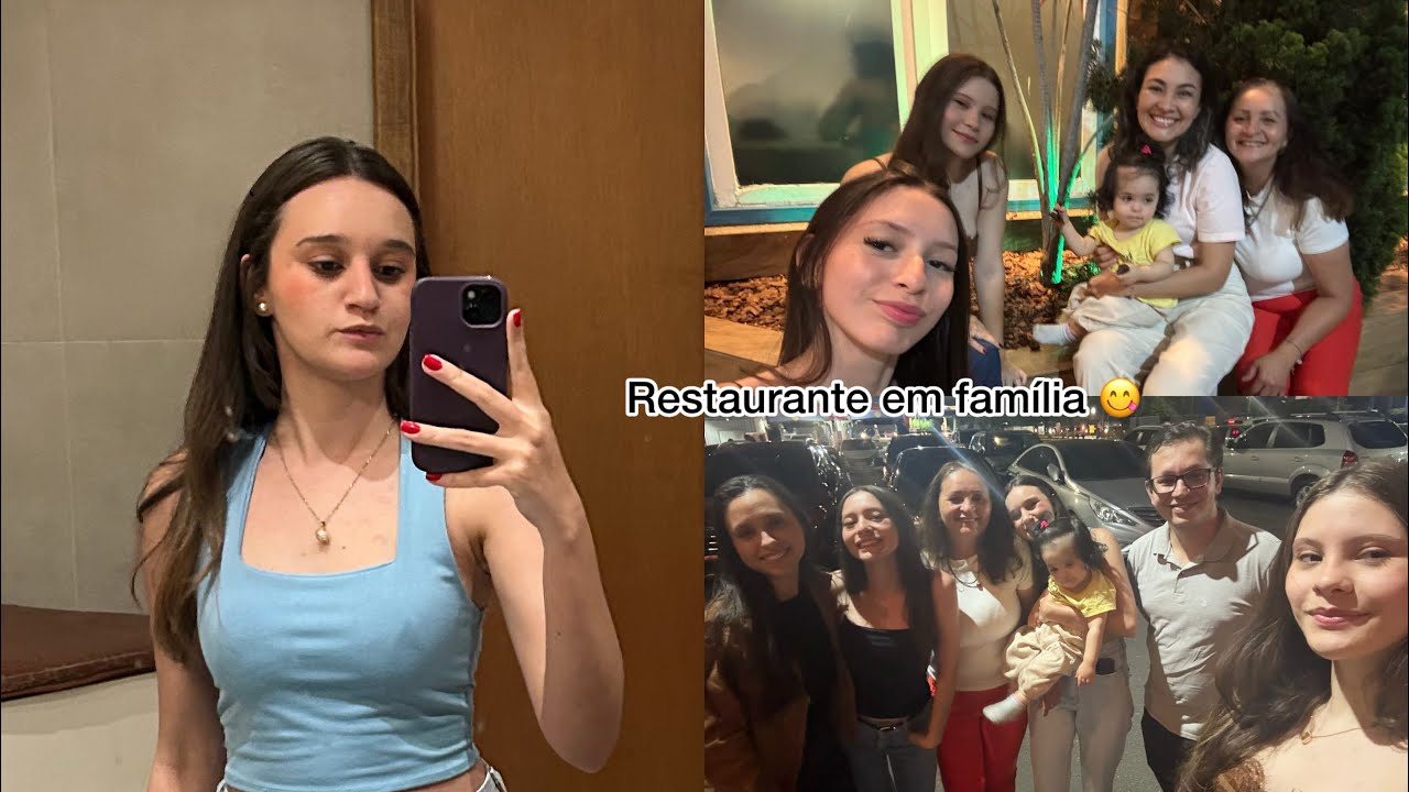 ✔️ Vlog: Restaurante em família 