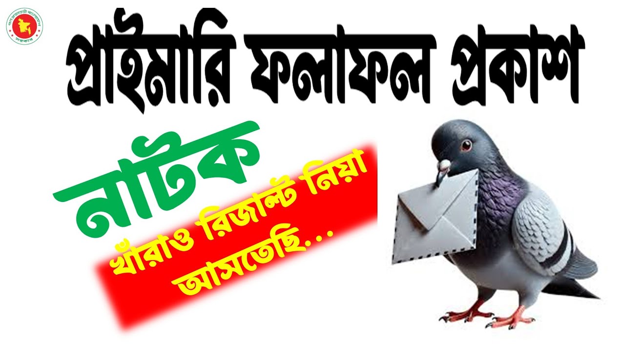 প্রাইমারি ফলপ্রকাশ নাটকীয়তা। আটকে আছে চিঠির খামে। DPE নাটকে সেরা রে...