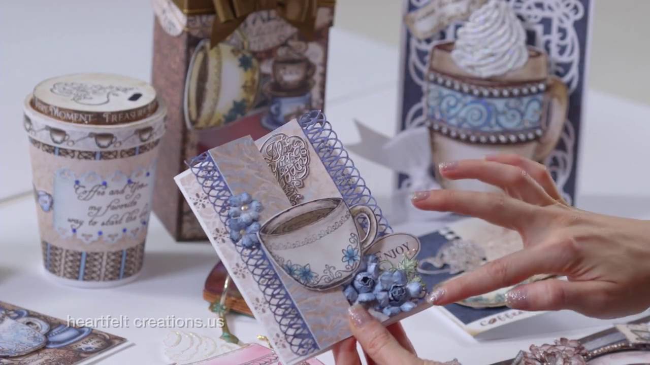 Create a Shaped Coffee Mug Card + Bonus Coloring Tips
