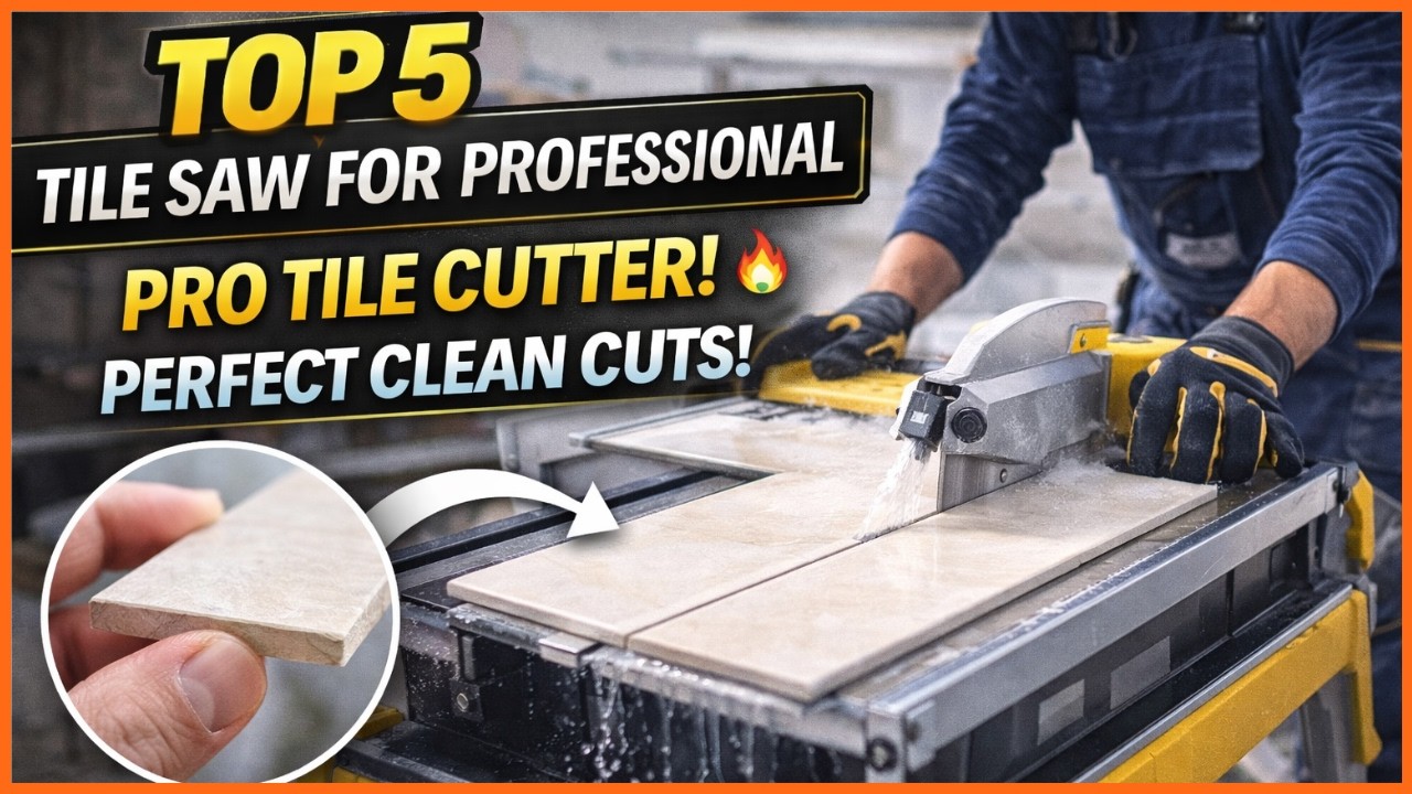 ✅ Top 5 Best Tile Saw For Professional 2026 🔥 | Powerful Wet Tile Saws for Perfect Cuts!