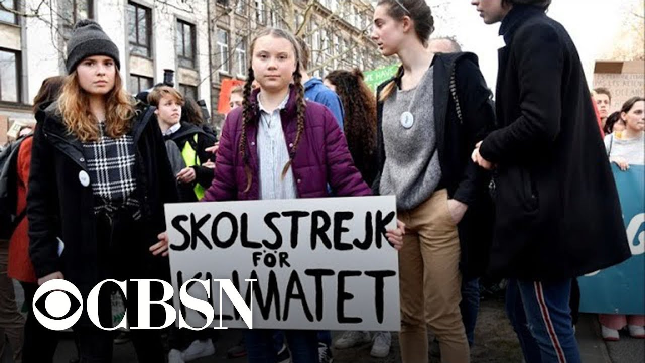 Teen activist Greta Thunberg on plans for strike against climate change