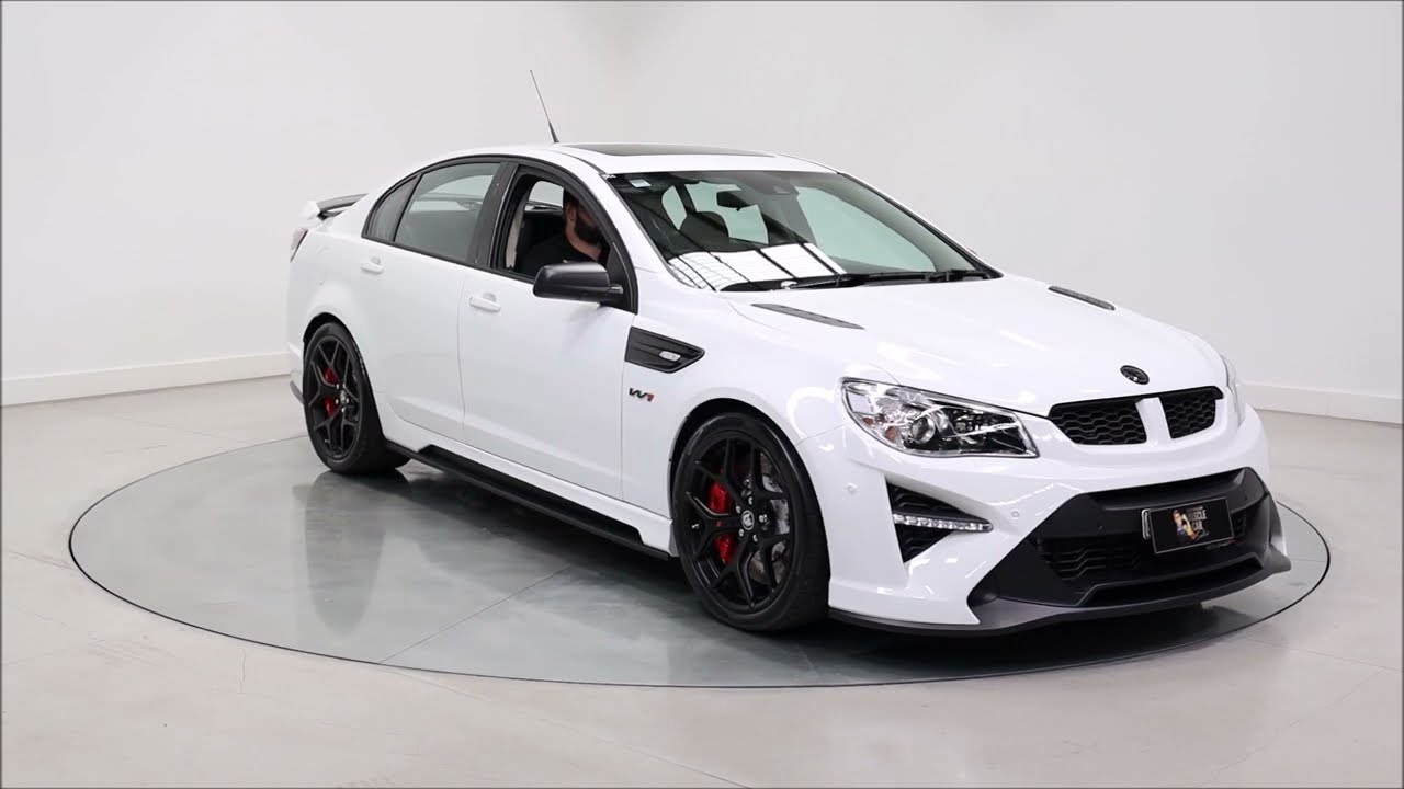 For Sale - 2017 HSV GTSR W1- Heron White with 812 Klms on the clock!