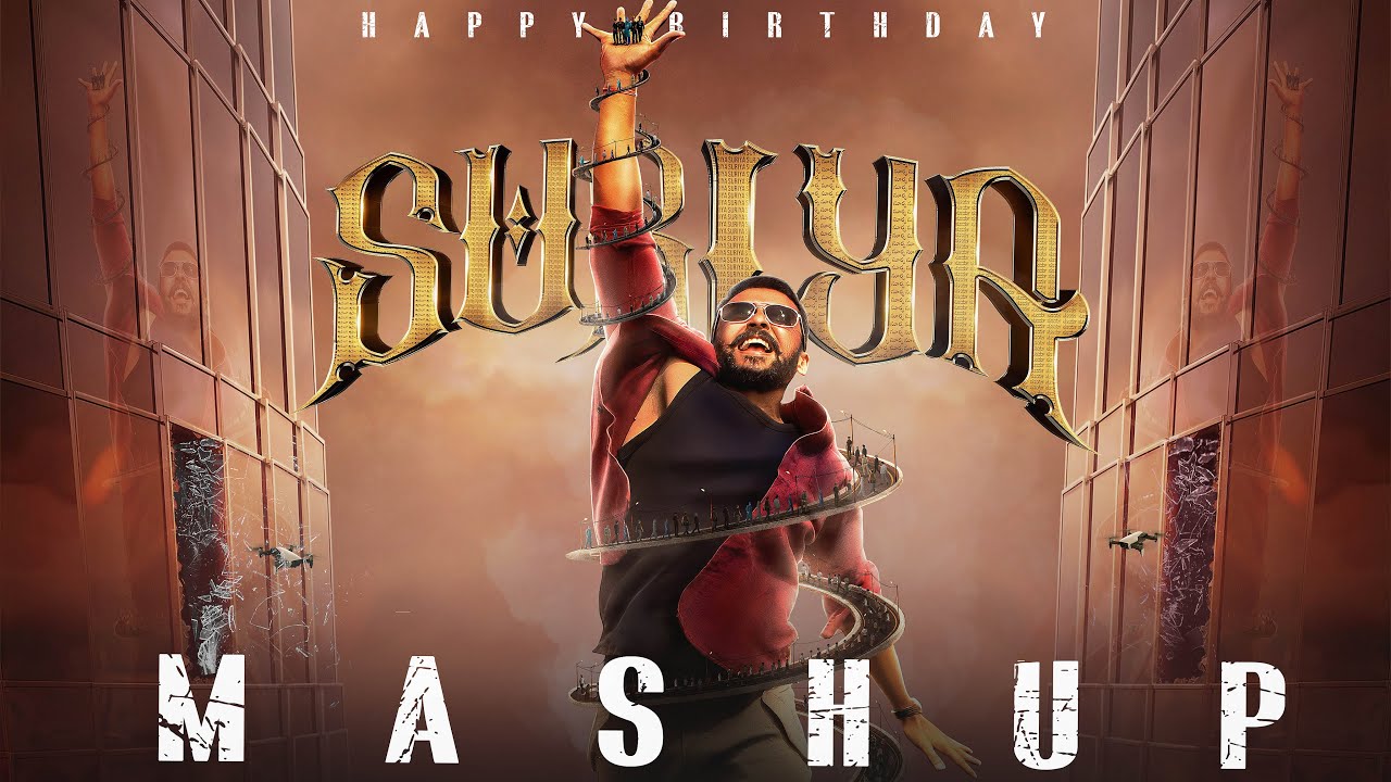 Suriya Birthday Special Mashup 2020 | Tribute to Suriya | Crew Blue