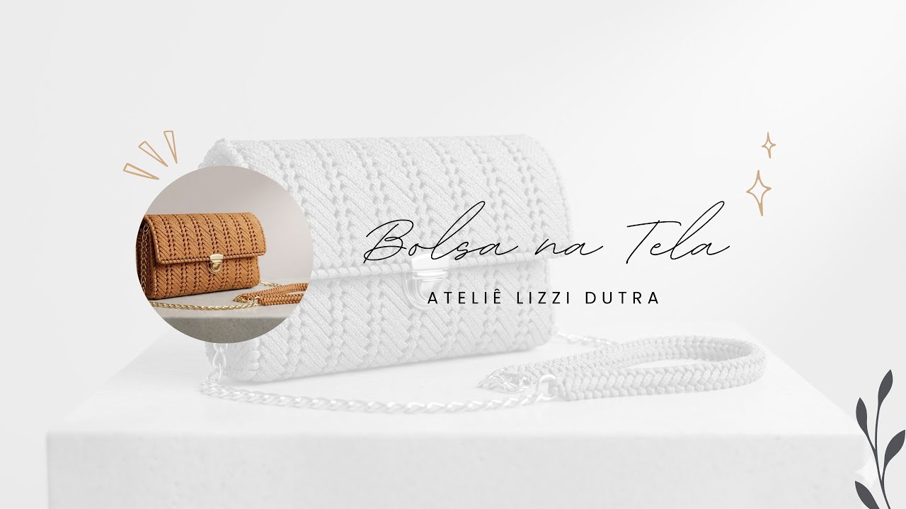 Bolsa na Tela passo a passo fácil | Vem Aprender comigo | Fio Náutico Polipropileno | Sewing Bags